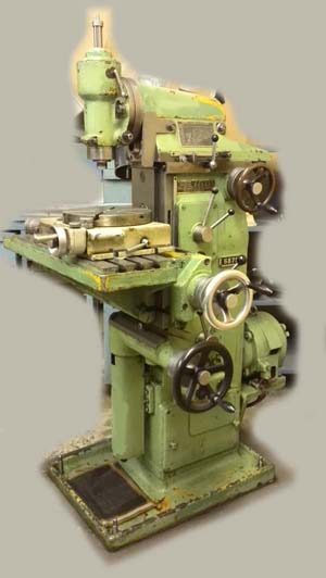 Загальний вигляд  фрезерного верстата 6В75 широкоуніверсального